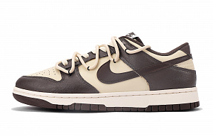 Nike Dunk Slip-Resistant Coverage Low-Top Skateboard Shoes Unisex Black Brown 1 2686514