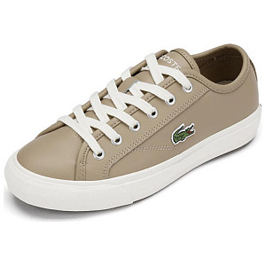 LACOSTE Slip-Resistant Low-Top Skateboard Shoes Women's White 1 2686533