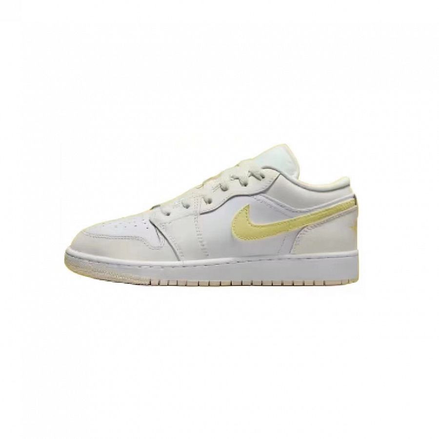 Jordan Air Jordan 1 Slip-Resistant Coverage Low-Top Vintage Basketball Shoes GS Pink White купить в интернет-магазине Yoocart с быстрой доставкой по России.