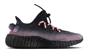 Adidas Originals Yeezy Boost 350 Low-Top Casual Shoes Unisex Black Pink 1 2686668