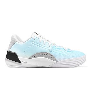 PUMA Clyde Hardwood Basketball Shoes Unisex Low top Blue/Black/White 1 2686688