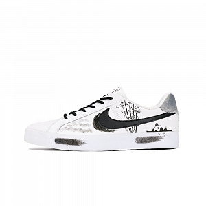 Nike Court Royale Collection Skateboard Shoes Unisex Low top Black