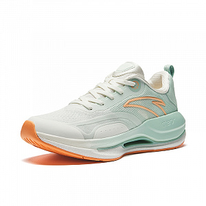 Anta Running Collection Wear-Resistant Slip-Resistant Low-Top Casual Running Shoes Women's White Green 1 2686847