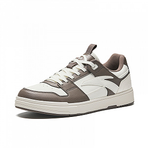 Anta Street Play Series Anti Slip Wear Resistant Low Top Skateboard Shoes Men's Gray White 1 2686878