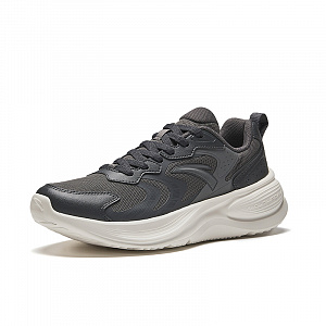 Anta Anti-Slip Wear-Resistant Low-Top Casual Running Shoes Men's Gray White 1 2687110