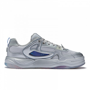 FILA FUSION BANK II Low-Top Skateboard Shoes Men's Galaxy Color Scheme Silver Gray Couple Edition 1 2687273