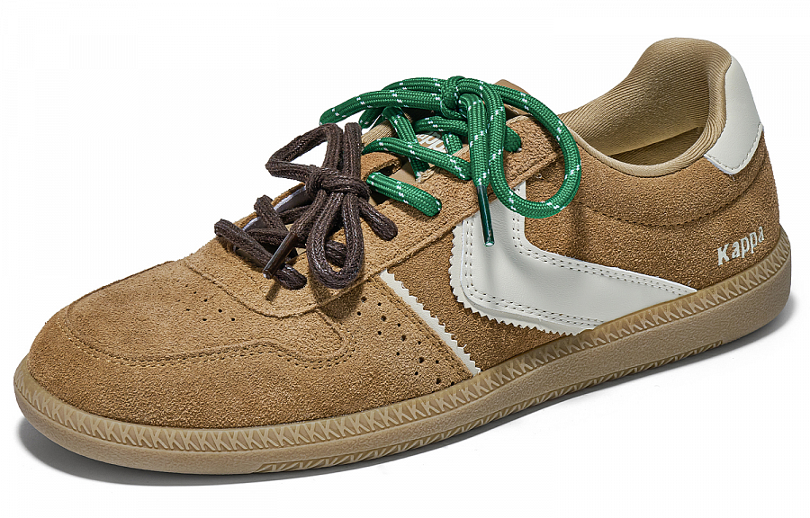 Kappa Anti Slip Wear Resistant Low Top Skateboard Shoes Unisex Chestnut Brown купить в интернет-магазине Yoocart с быстрой доставкой по России.