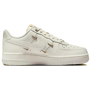 Nike Air Force 1 Slip-Resistant Impact Resistance Quick Dry Low-Top Skateboard Shoes Women's White Blue 1 2687718