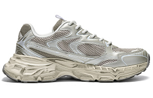 Kappa Hydrogen Track Anti Slip Wear Resistant Low Top Chunky Sneakers Unisex Warm And Soft Gray 1 2687915
