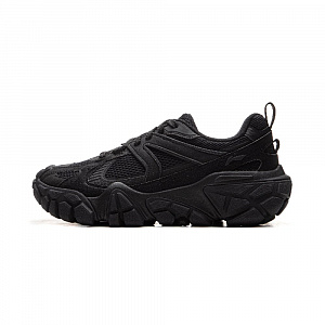 LiNing Dunes Cushioning Anti-Slip Wear-Resistant Breathable Height Increasing Low-Top Casual Shoes Men's Black