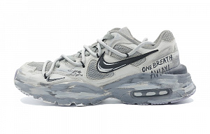 Nike Air Max Fusion Shock Absorbers With Slip Resistant Features Low Top Running Shoes Women's Gray Black