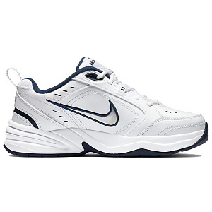 Nike Air Monarch 4 Dazzling Color Starry Galaxy Cushioned Slip-Resistant Low-Top Chunky Sneakers Unisex White Blue 1 2688591