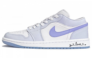 Jordan Air Jordan 1 Vintage Basketball Shoes Women's Low top Purple