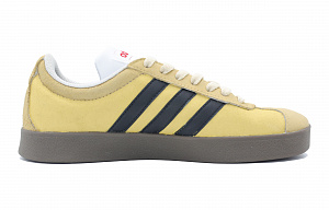 Adidas VL Court 2.0 Skateboard Shoes Unisex Low top Light Yellow 1 2689047
