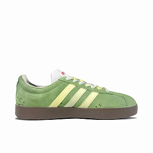 Adidas VL COURT 2.0 Green Butterfly Slip Resistant Low top Skateboard Shoes Unisex Green 1 2689073