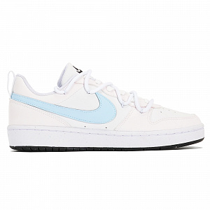 Nike Court Borough Skateboard Shoes Women's Low-Top White Blue Pink 1 2689226