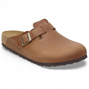 Birkenstock Boston Oiled Leather 'Cognac' 1 2689237