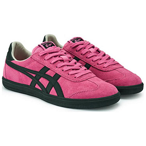 Onitsuka Tiger Tokuten Slip Resistant, Impact Resistant, Abrasion Resistant Low Top Skateboard Shoes Unisex Dark Pink 1 2689250