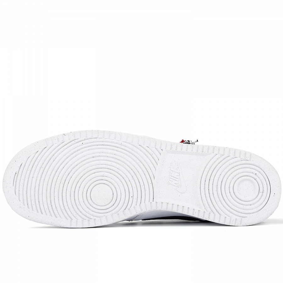 Nike Court Vision 1 Forbidden Love Abrasion-Resistant Slip-Resistant Low-Top Skateboard Shoes Unisex Black White купить в интернет-магазине Yoocart с быстрой доставкой по России.