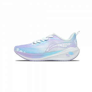 LiNing WuShi Lite Cushioning Anti-Slip And Wear-Resistant Low-Top Running Shoes Women's Light Purple