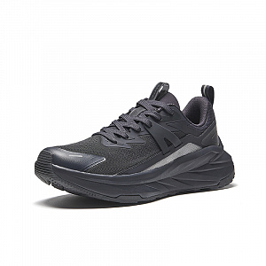 Anta Running Collection Non-slip Wear-resistant Shock Absorption Low-Top Casual Running Shoes Men's Gray Black 1 2689603