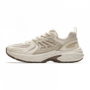 Anta Lightweight Low-Top Casual Running Shoes Women's Ecru
