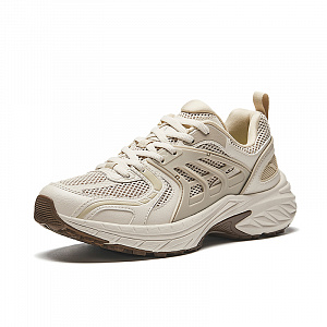 Anta Lightweight Low-Top Casual Running Shoes Women's Ecru 1 2689678