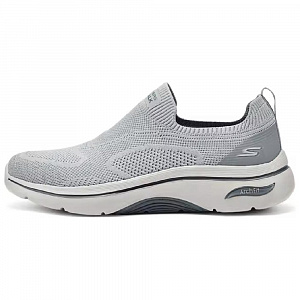 Skechers MEN'S GO WALK Low Top Casual Shoes Men's Gray