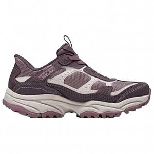 Skechers OUTDOOR Low Top Hiking Shoes Women's Gray Pink 1 2689700