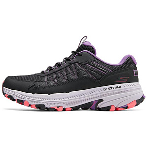 Skechers Women's GO Series Low Top Casual Running Shoes Women's Black Purple