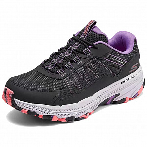 Skechers Women's GO Series Low Top Casual Running Shoes Women's Black Purple 1 2689791