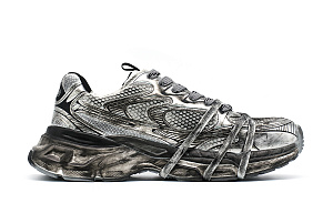 Kappa Cushioned Wear-Resistant Breathable Lightweight Low-Top Casual Running Shoes Unisex Black White 1 2689810