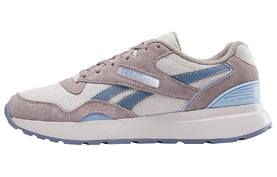 Reebok Anti Slip Wear Resistant Low Top Casual Running Shoes Women's Blue Gray