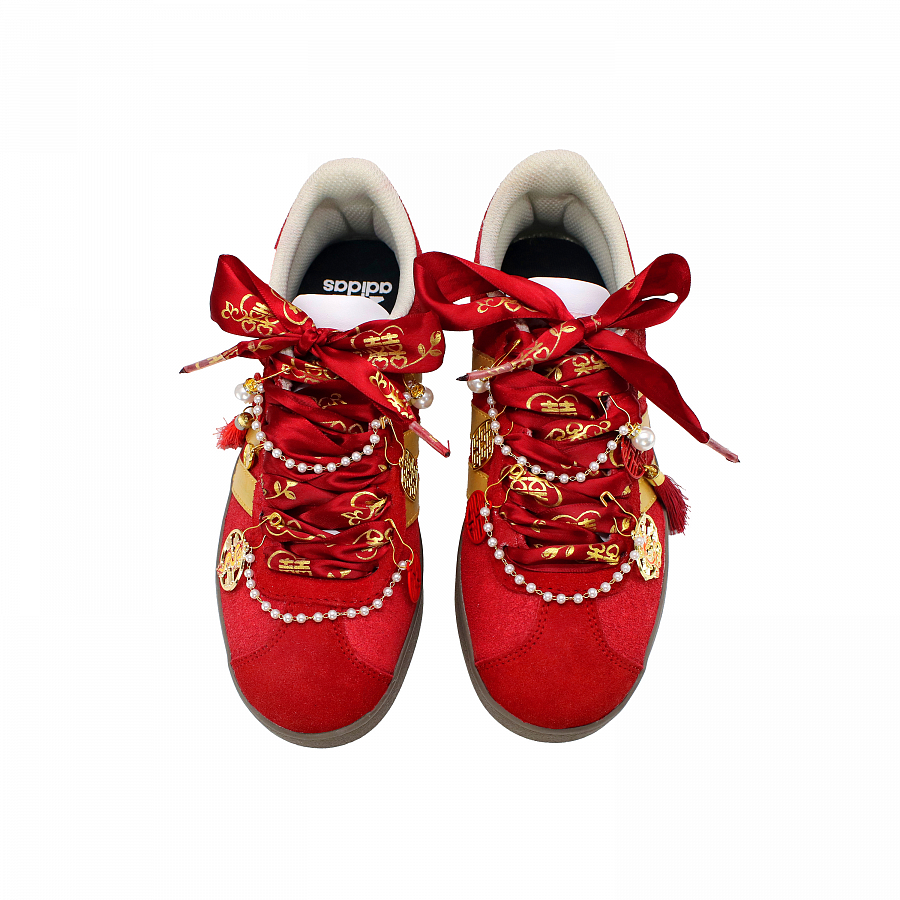 Adidas Neo VL Court 2.0 Low Top Skateboard Shoes Unisex Red Gold купить в интернет-магазине Yoocart с быстрой доставкой по России.