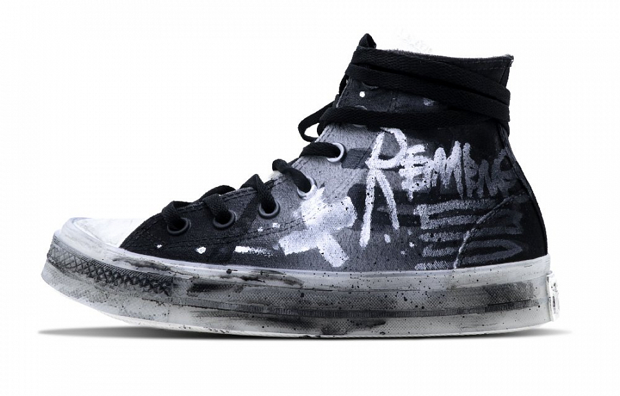 Converse All Star CX Anti-Slip And Wear-Resistant Lightweight Support High-Top Canvas Shoes Unisex Black Gray Color купить в интернет-магазине Yoocart с быстрой доставкой по России.