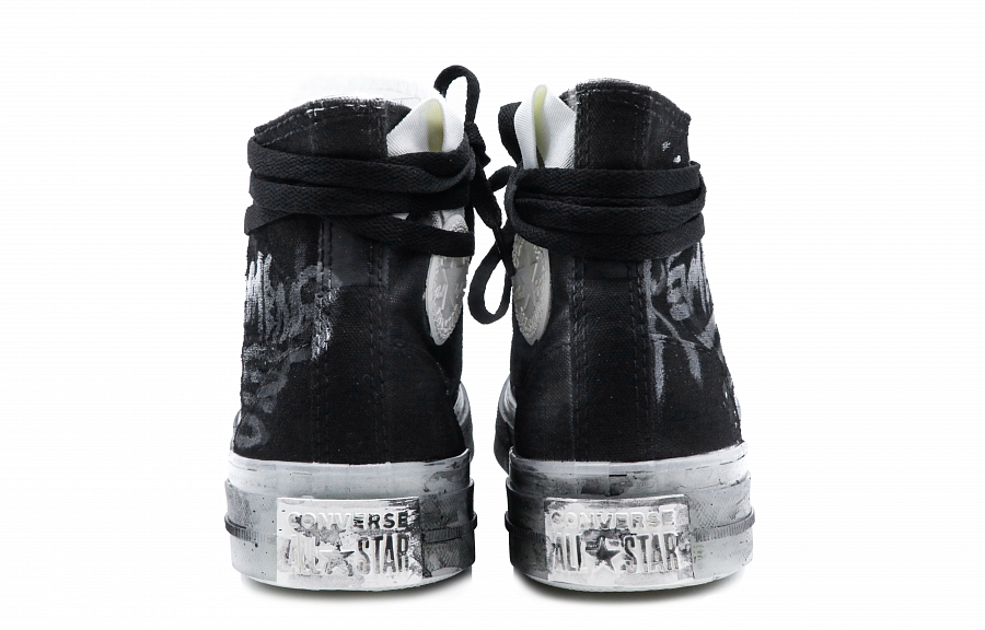 Converse All Star CX Anti-Slip And Wear-Resistant Lightweight Support High-Top Canvas Shoes Unisex Black Gray Color купить в интернет-магазине Yoocart с быстрой доставкой по России.