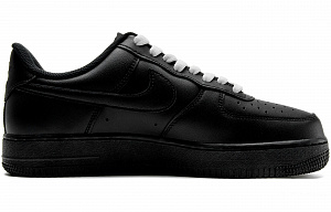 Nike Air Force 1 Wear-Resistant Balance Low-Top Skateboard Shoes Unisex Black Silver 1 2691057