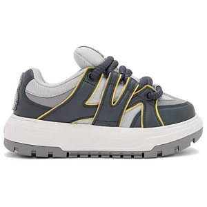 MLB New York Yankees Anti-Slip Wear-Resistant Low-Top Casual Shoes Unisex Gray 1 2691079
