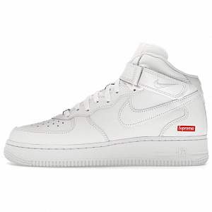 Nike Air Force 1 Mid Supreme White