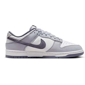 Nike Dunk Low Anti-Slip Wear-Resistant Low-Top Skateboard Shoes Men's White Gray 1 2691535