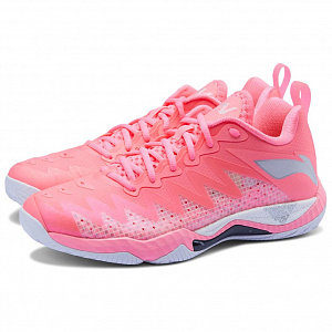 LiNing Falcon 5 Slip Resistant, Breathable, And Resilient Low Top Badminton Shoes Unisex Pink 1 2691592