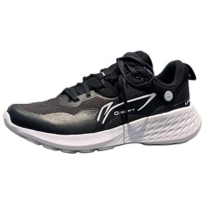LiNing Durable Breathable Low-Top Casual Shoes Men's Black White