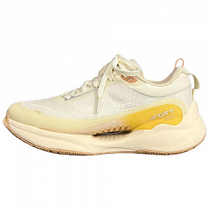LiNing Soft COOL Abrasion Resistant Rebound Low-Top Casual Shoes Women's Beige