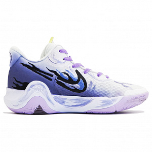 Nike KD Trey 5 IX Anti Slip Wear Resistant Mid Top Vintage Basketball Shoes Unisex Purple 1 2692089