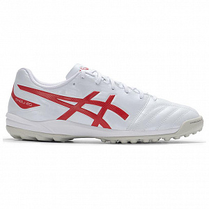 Asics TF Turf Artificial Ground Soccer Shoes Men's White Red 1 2692152