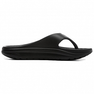 LiNing Abrasion-Resistant Slip-Resistant Flip Flops Unisex Black 1 2692181