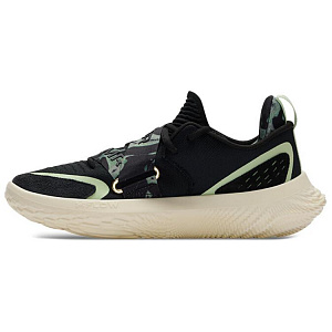 Under Armour Slip-Resistant Cushioning Low-Top Basketball Shoes Unisex Black 1 2692305