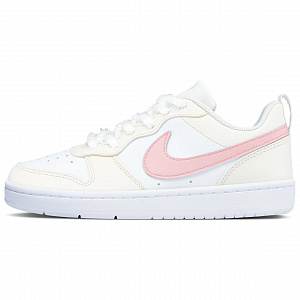 Nike Court Borough Non slip Lightweight Low Top Skateboard Shoes Women's Ivory 1 2693647