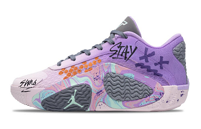 Jordan Tatum 2 Basketball Shoes Men Low Top Gray