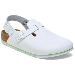 Birkenstock Slip Resistant Wrap toe Slippers Unisex White 1 2694206